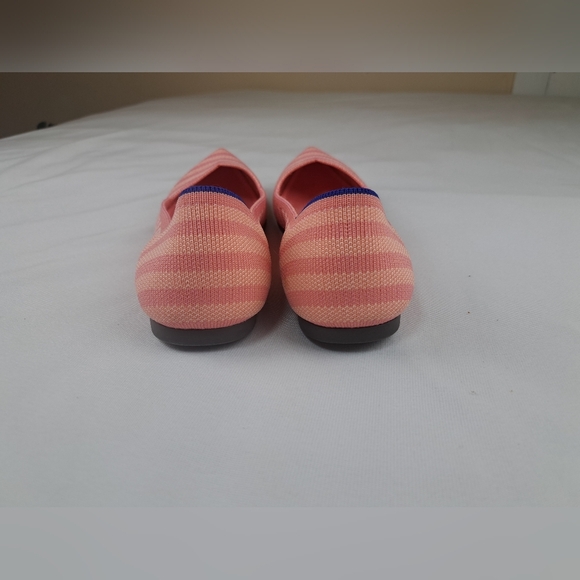 Rothy’s The Point Macaron Stripe Pink Women’s Size 8.5 - Picture 4 of 11